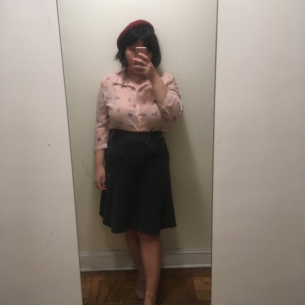 Attention beautiful pale pink shirt